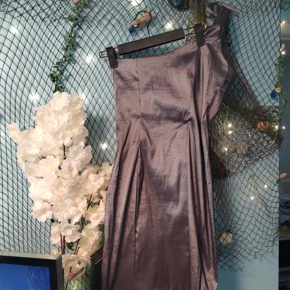 Silver formal dress - Picture 2 of 2